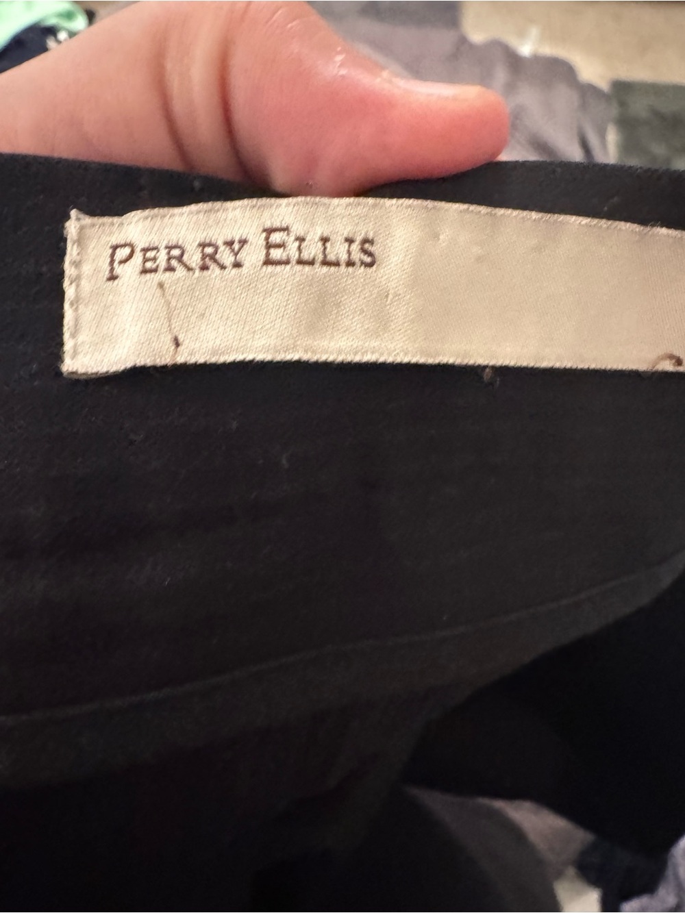 Men's jacket tag
